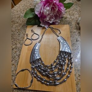 Silver Jewelry Set